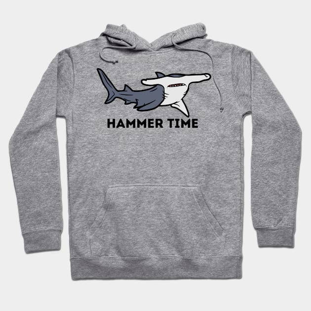 Hammer Head Hammer Time Hoodie by String Cheeze Design Co.